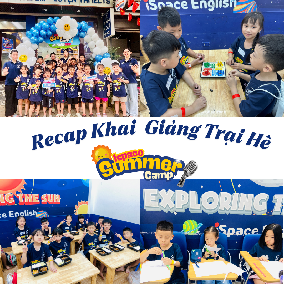 Khai Giảng Trại Hè Bán Trú ISPACE Summer Fun 2026